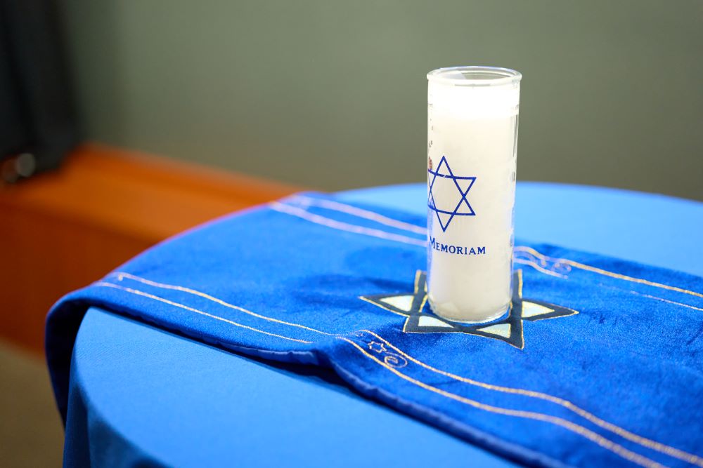 Photo of Candle Kristallnacht 2024